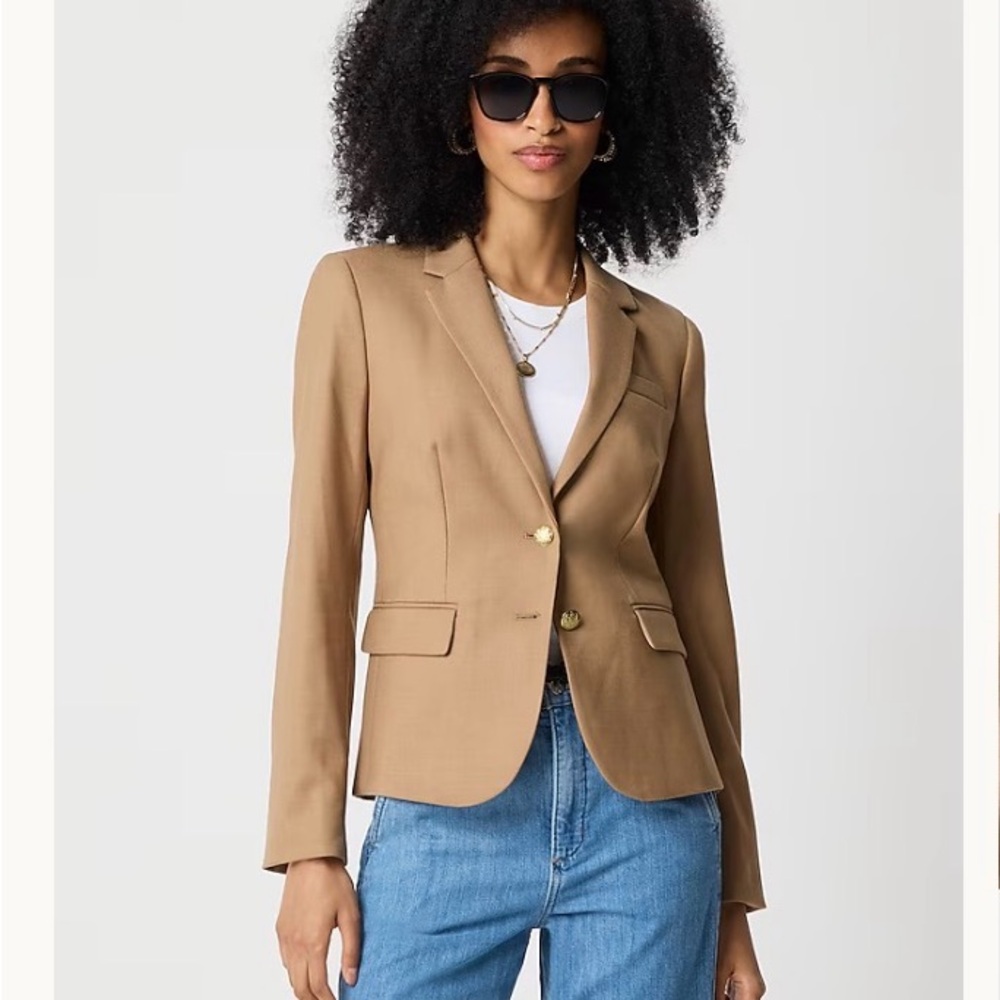 J. Crew Women's Tan Blazer